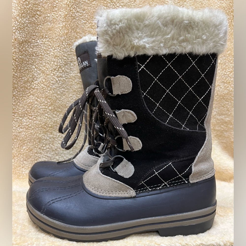 Magellan Outdoors Black and Tan Winter Boots